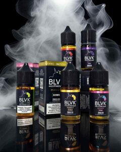 BLVK獨角獸小煙油的水果口味抽起來順口不膩！