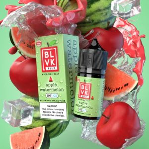 BLVK 蘋果西瓜冰煙油瓶身
